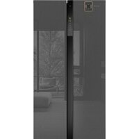 Weissgauff WSBS 500 Inverter NoFrost Bru Steel Glass